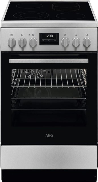 AEG Elektroherd CCB544BGBM mit Glaskeramikfeld in Edelstahl/Cleansteel - Bild 1
