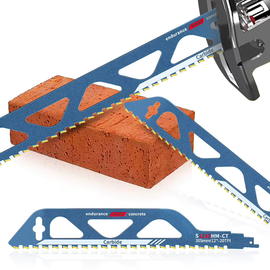 Realmote Säbelsägeblätter aus legiertem Stahl für Zement, Beton, Ziegel und Verbundwerkstoffe, 10-20 Zoll - Bild 3