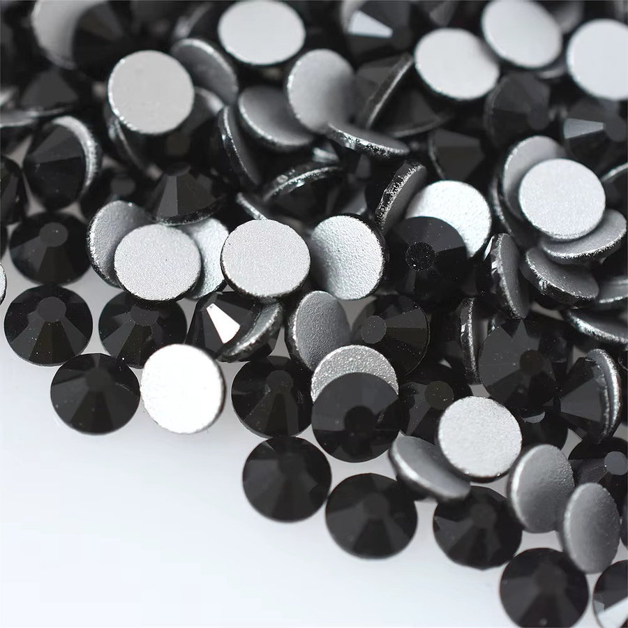 Strass Lose Steine Kristalle, Schwarz, DIY Charme - Bild 4