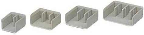 ABB BB-END 3.2 Endkappen für 2- und 3-phasige Phasenschienen in Grau - Bild 1