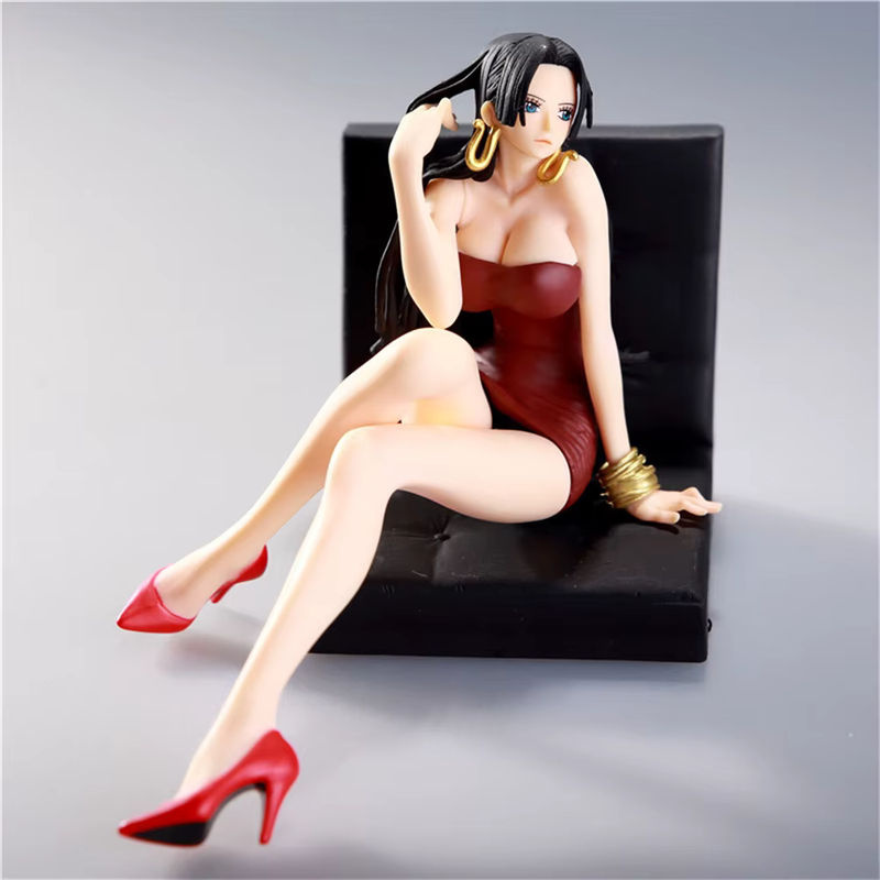 Bandai One Piece Actionfiguren Ornament Ruffy und Hancock als dekorative Cartoon Figuren aus Kunststoff, mehrfarbig - Bild 2