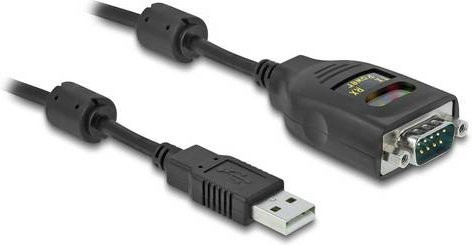 Delock Adapterkabel USB 2.0 A auf RS-232 Schwarz 2,0 m - Bild 2