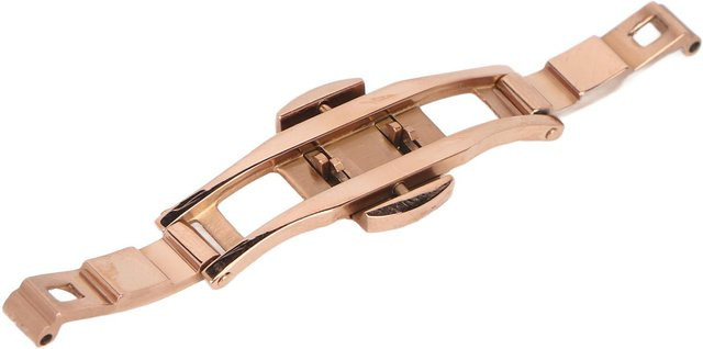 Neoglint Uhren-Faltschließe, Roségold Legierung, Keramik, Wolframstahl, Unisex - Bild 1