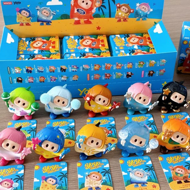 52TOYS Yoyo S2 Tilted Head Serie, Blind Box, Modellfiguren, Bunt - Bild 1