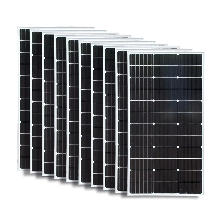 Xinpuguang Monokristallines Solarpanel Photovoltaikmodul Ladegerät in Schwarz - Bild 7