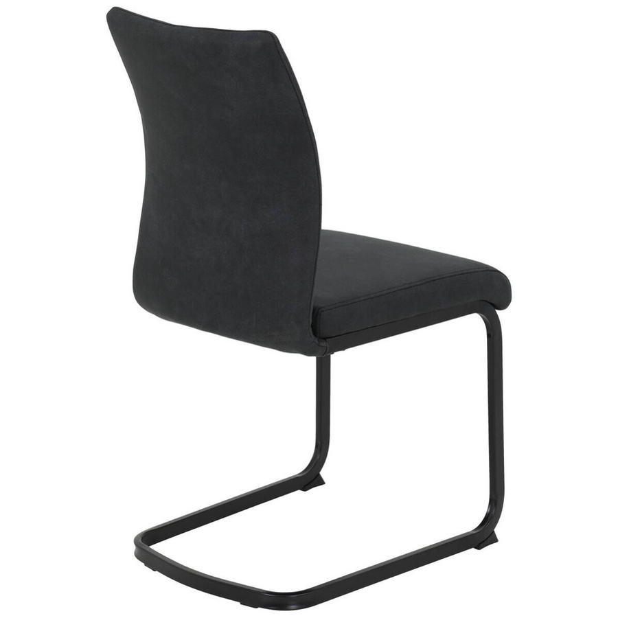 Hela Essgruppe Erika in Anthrazit und Schwarz aus Holzwerkstoff, B/H/T: 80 x 76 x 80 cm - Bild 2
