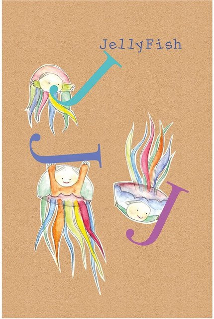 Komar Wandbild ABC Animal Poster auf Fotopapier, Multicolor, Breite: 30 cm, Höhe: 40 cm - Bild 1