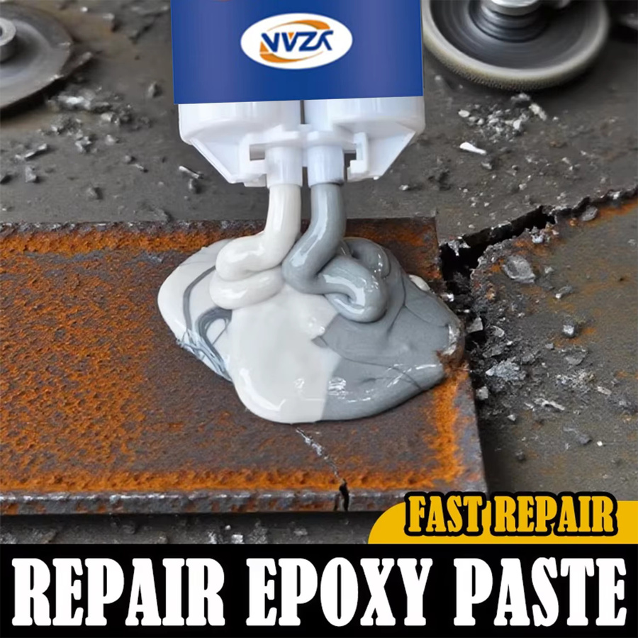 JXVX Schweißfester Epoxid-Gießklebstoff für Metalle, Kunststoffe und Zement - Bild 3