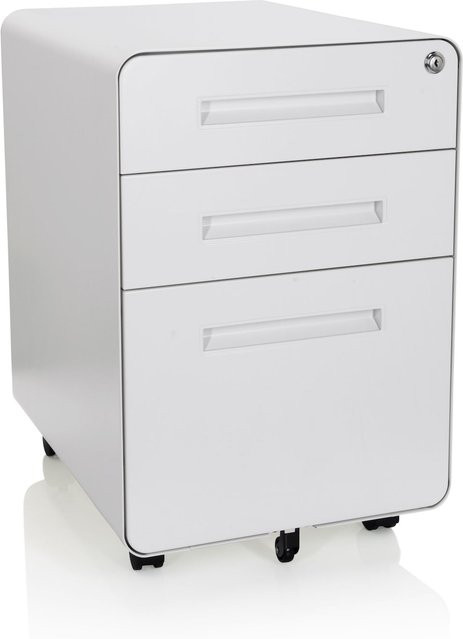 hjh OFFICE Rollcontainer COLOR PLUS I aus Stahl - Bild 1
