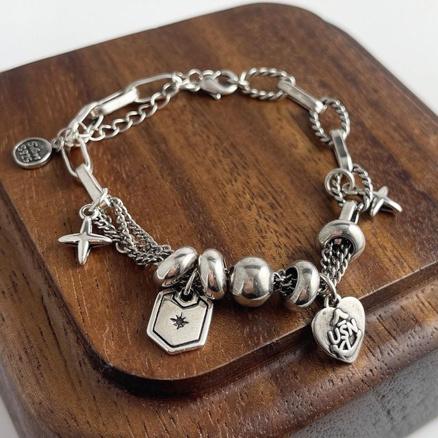 Der BFCLUB Armband, 925 Silber, Vintage, Unisex - Bild 1