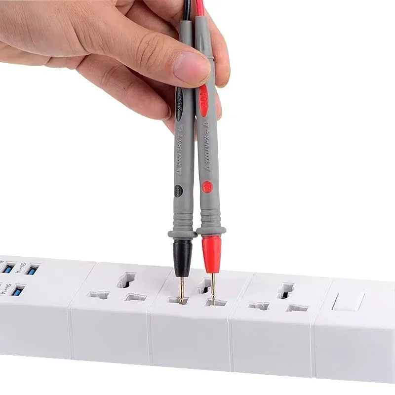 Vergoldete 10A Multimeter-Messleitungen mit Krokodilklemmen in Gold für universelle elektrische Prüfarbeiten - Bild 4