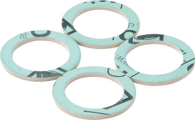 KÖRO HD-Ring 1/2 Zoll, Farbe Türkis, B/T/H: 21 x 30 x 2 mm, 4 Stück - Bild 1