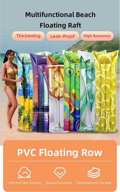 Wonflex Aufblasbare Schwimmringe und Wassermatratzen in Multicolour für Erwachsene und Kinder - Bild 1