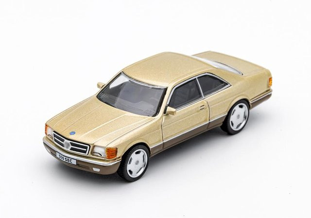 Linyi toy car 500Sec Retro Deutsches Coupé, Fahrzeugmodell, 1:64, ab 14 Jahren - Bild 1