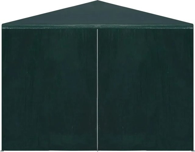 vidaXL Partyzelt Grün mit Seitenverkleidungen, Fenstern und Türverkleidung B/T/H: 12 x 3 x 2,5 m (Höhe ca. 2,5 m) - Bild 1
