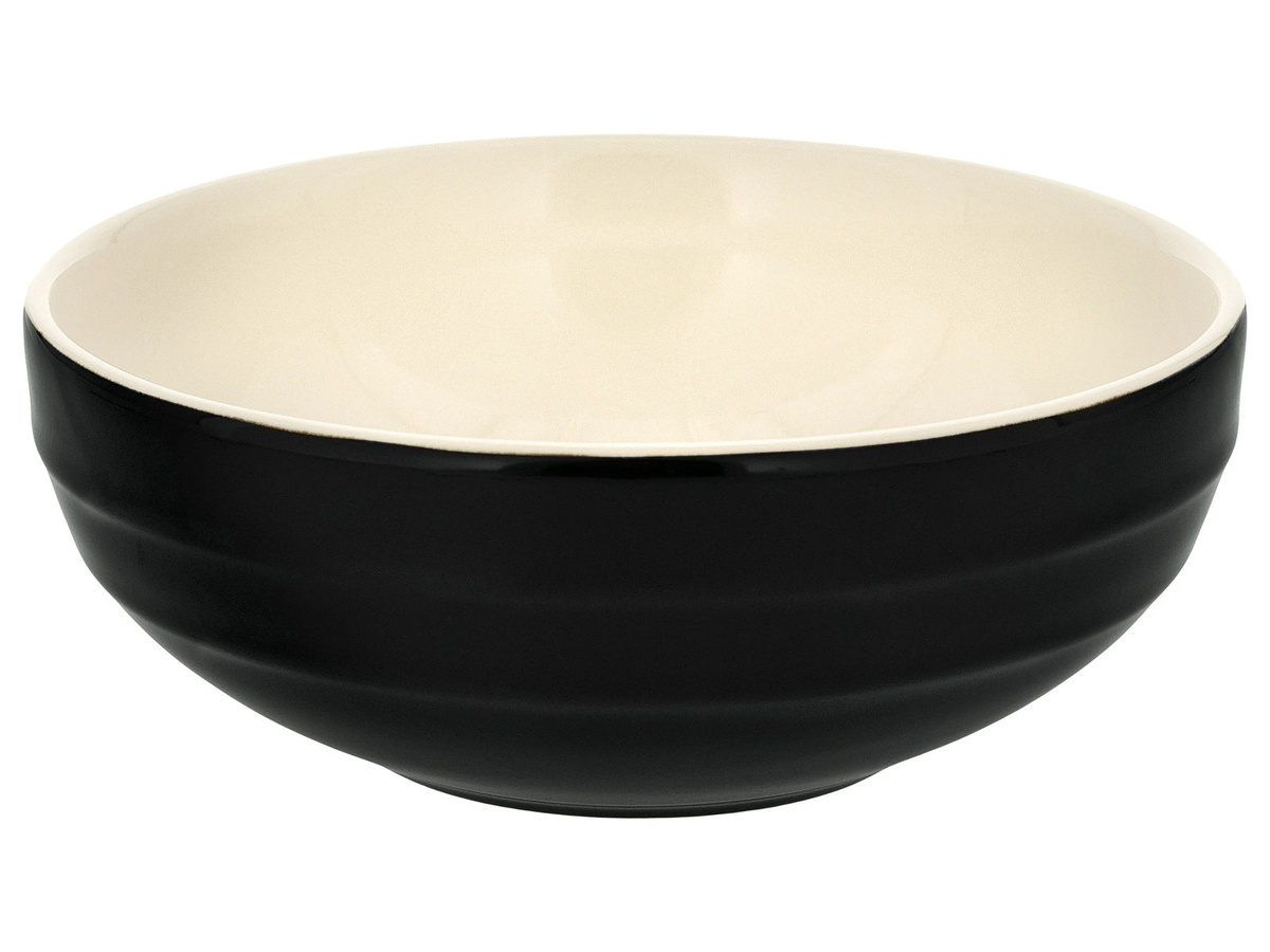 SILVERCREST® Servierschalen-Set aus Keramik in Schwarz, spülmaschinenfest und mikrowellengeeignet - Bild 3