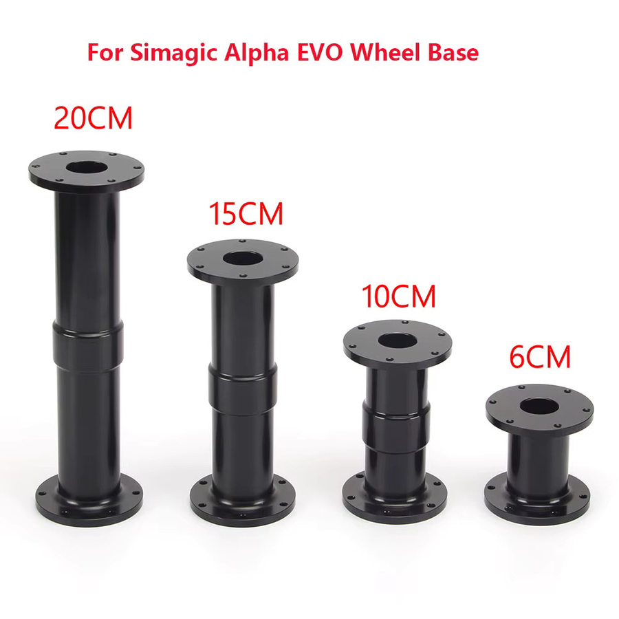 Simagic Alpha EVO Rad Basis Verlängerungsstange für Sim Racing Lenkräder in Schwarz - Bild 2