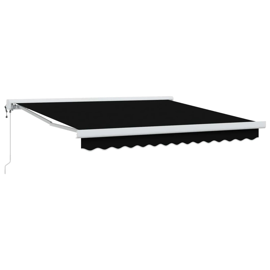 vidaXL Markise Schwarz aus Polyester und Aluminium B/T/H: 300 x 250 x 165 cm - Bild 2