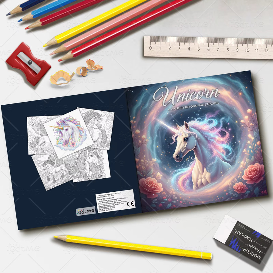 Graffiti Kunst-Malbuch für Erwachsene mit 24 Seiten in Multicolor - Bild 3