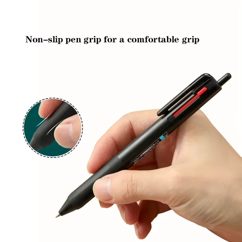 Uni Jetstream 3-in-1 Multistift mit extrem glatter Öltinte in Uni-Farbe - Bild 5