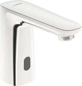 Hansa Hansaelectra Infrarot-Waschtisch-Armatur mit Sensor, Chrom, Ausladung: 11,7 cm - Bild 1