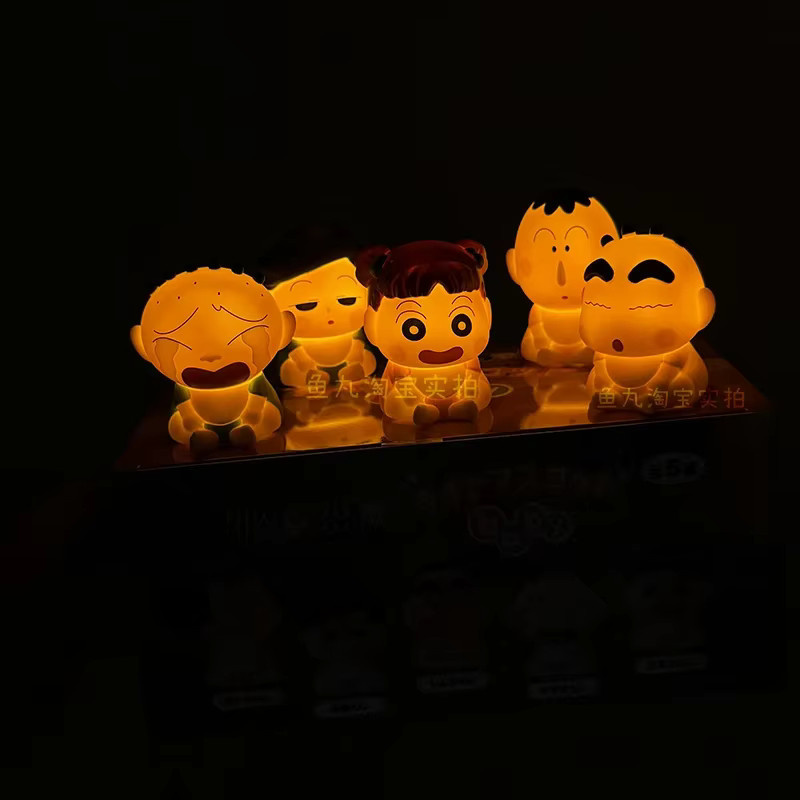Bandai Crayon Shinchan Blind Box Spielzeug, Nachtlicht, Nini Kazama Puppe Modellfiguren - Bild 4