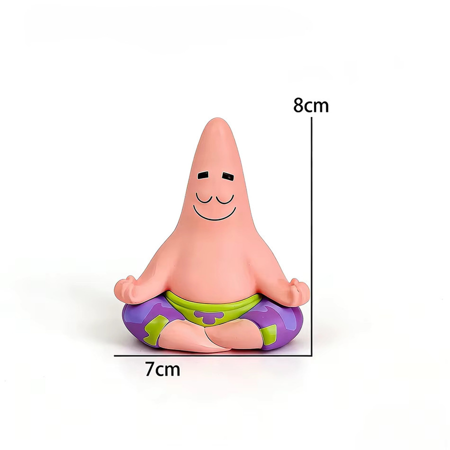 Bandai Spongebob Schwammkopf Patrick Star, Anime-Figur, Modell Spielzeug - Bild 5