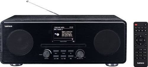 Lenco DIR-260BK Internet Kofferradio in Schwarz mit Bluetooth, DAB+, FM und CD-Player - Bild 1