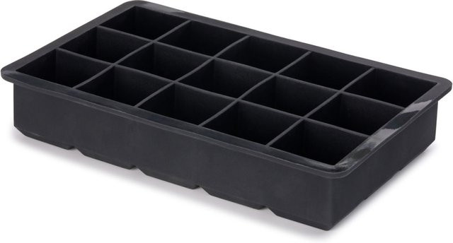 Stalgast Eiswürfelform aus Silikon, schwarz, B: 19 cm, H: 3,5 cm - Bild 1