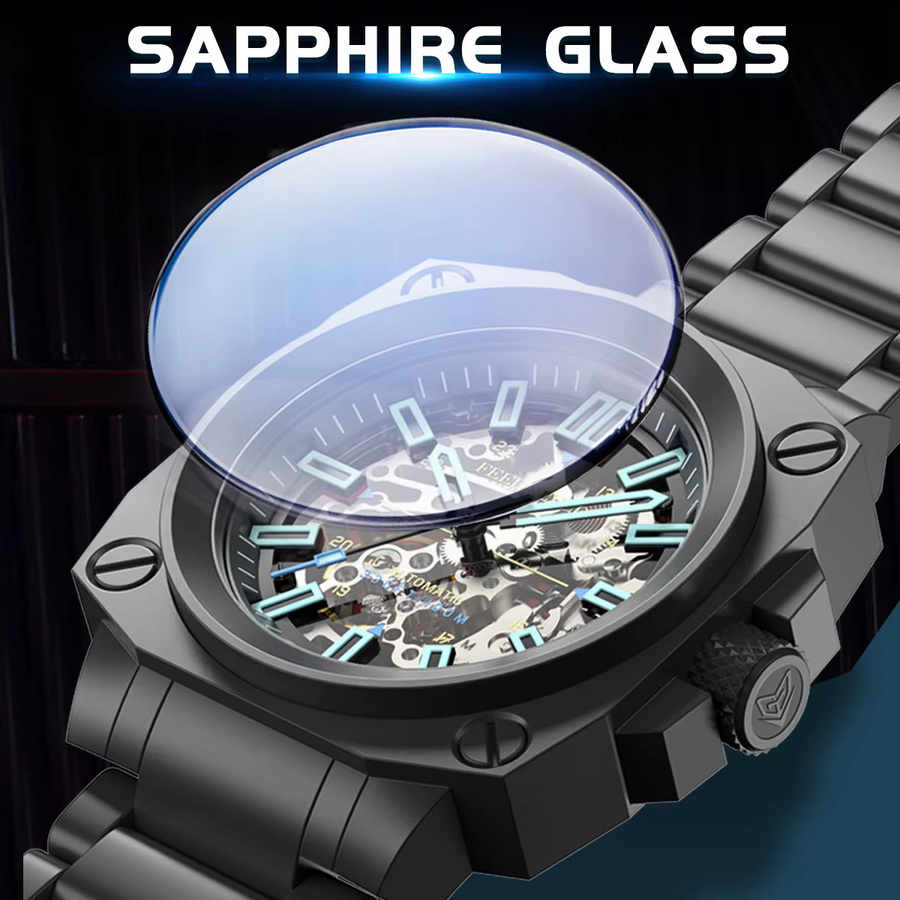 FeelNever Armbanduhr Automatik, Edelstahl, Herren - Bild 2