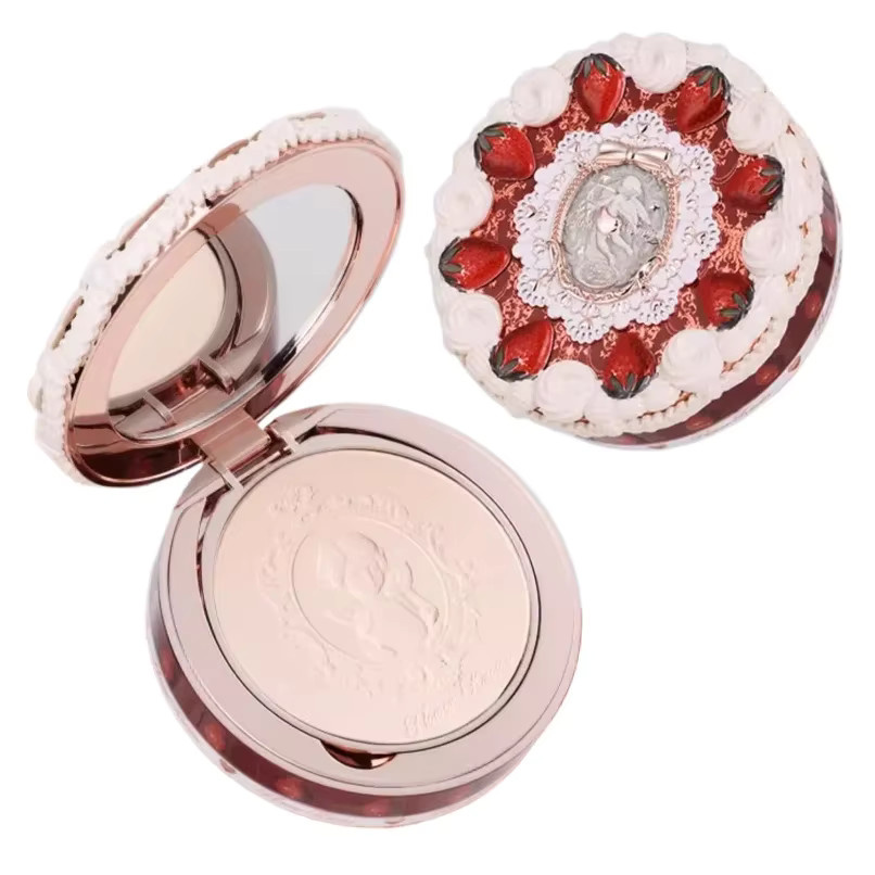 Flower Knows Strawberry Cupid Collection Puder, Matt, Unisex - Bild 2