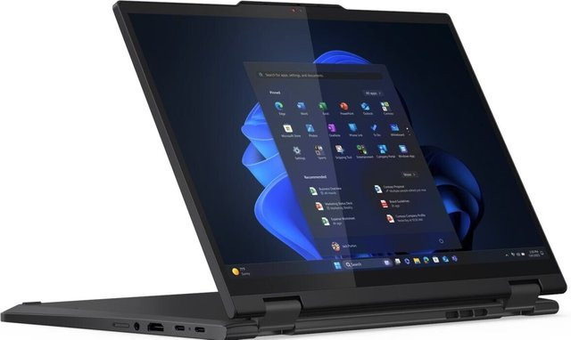 Lenovo ThinkPad T14s 2-in-1 Gen 1 Notebook Schwarz mit Intel Core Ultra 7 255U, 14 Zoll WUXGA Touch, 32GB RAM, 1TB SSD, Windows, QWERTZ - Bild 1