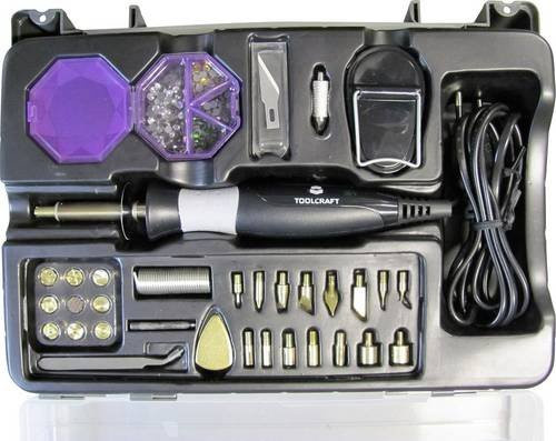 TOOLCRAFT 6-in-1 Brennkolben-Set KK-07025WD-2000 in Schwarz - Bild 1