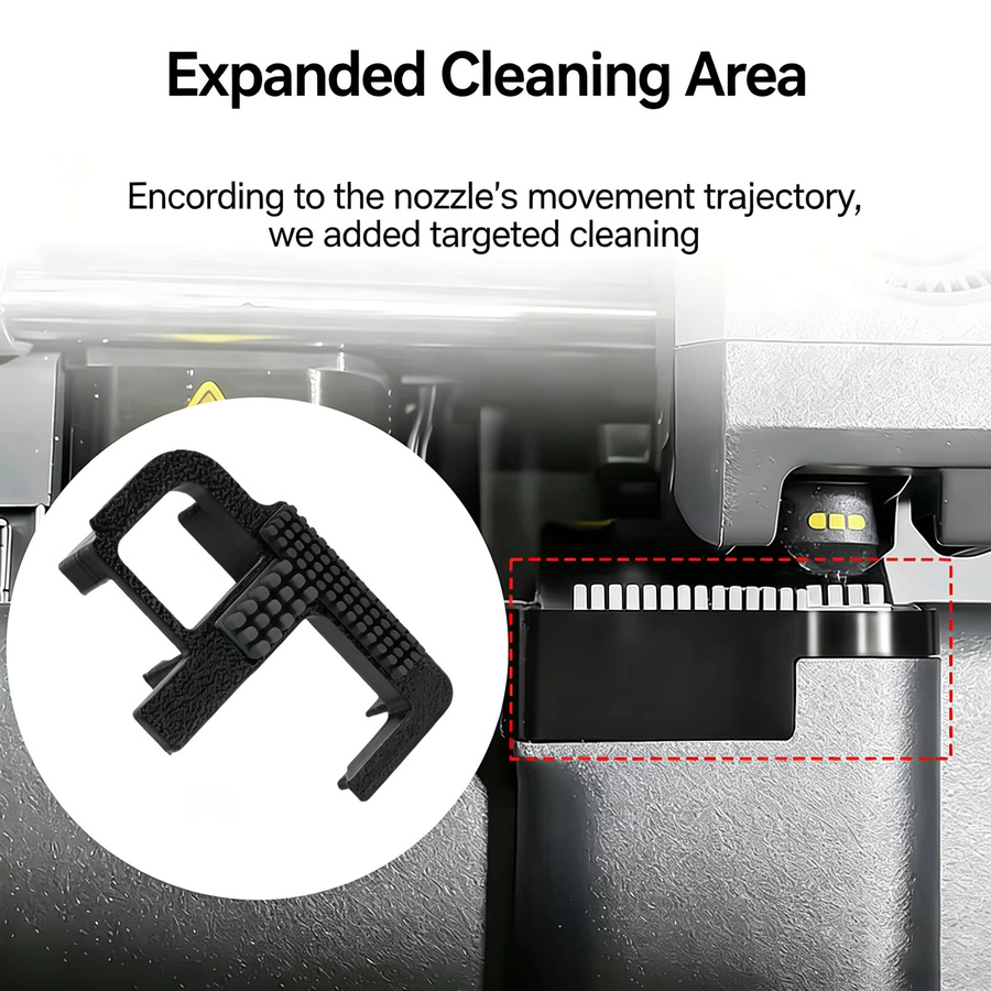 Bambulab P2S Silikonbürste zur Düsenreinigung für FDM-Drucker in Schwarz - Bild 3