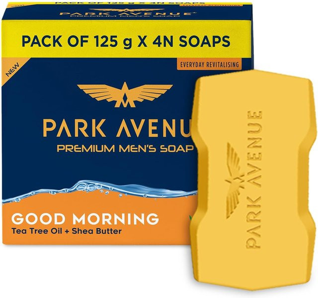 Park Avenue Good Morning Herrenseife, 4 x 125 g, feuchtigkeitsspendend - Bild 1
