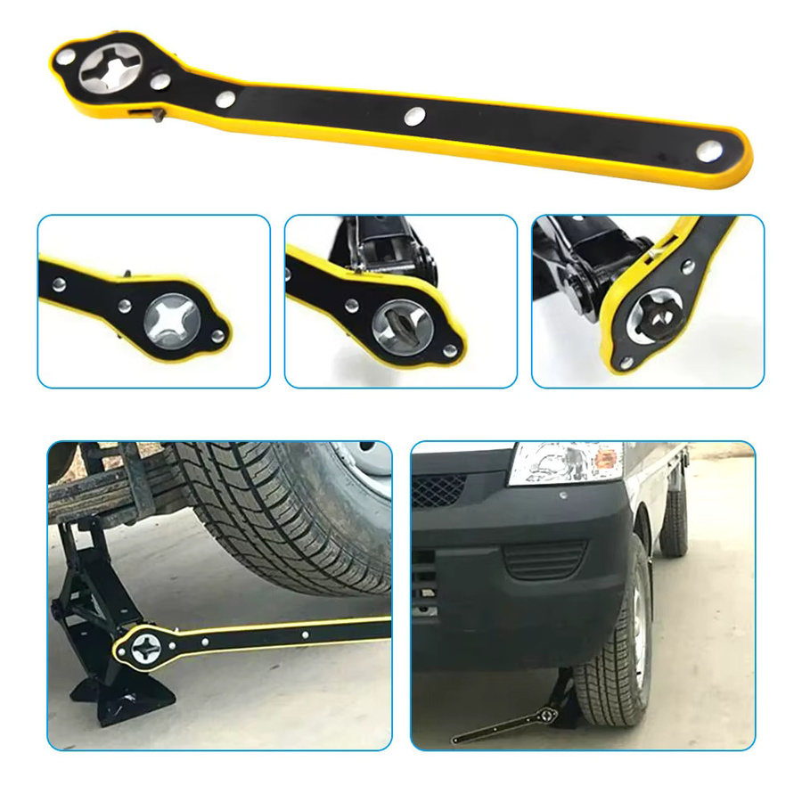 Universal Kurbelgriff für Autowagenheber als Arbeitssparender Hebel und Zubehör für Kfz-Werkzeuge von Mr Drill - Bild 3