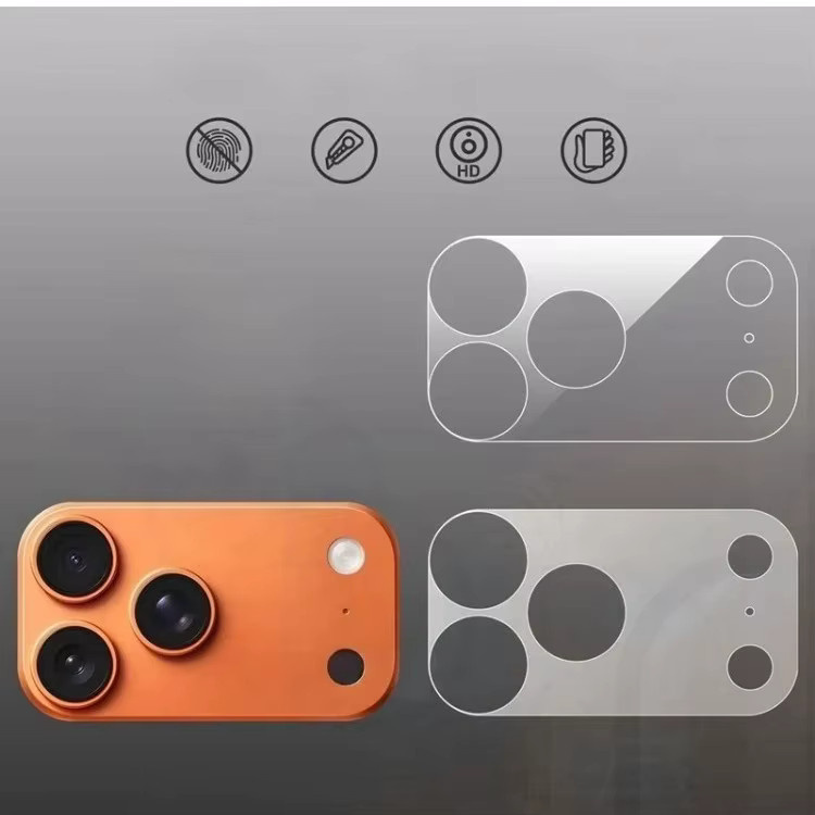 Kamera Objektiv Schutz Film für iPhone 17 Pro Max, iPhone 17 und iPhone 17Air in Transparent - Bild 2