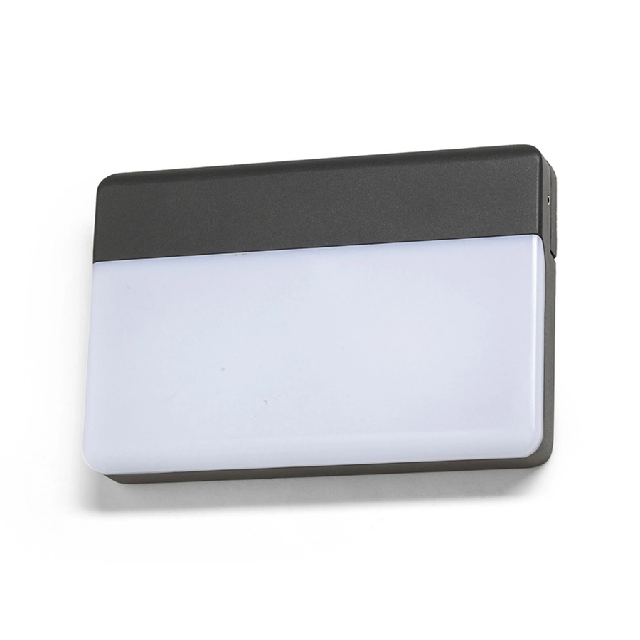 Rendl Außenleuchte GAVIN LED Wandleuchte in Anthrazitgrau mit milchfarbenem Acryl, 13 W, IP65 - Bild 2