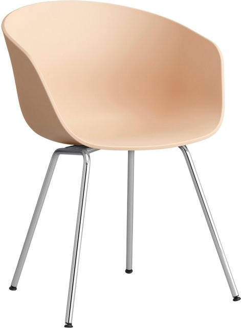 HAY About A Chair AAC 26 Designstuhl aus Polypropylen und Stahl in Orange - Bild 1