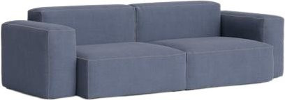 HAY Mags Soft 2,5-Sitzer Sofa Kombination mit einem Low Armrest links in Textilbespannung - Bild 1