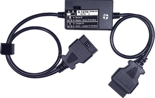 OBDII VCI Diagnosekabel S1279 Interface Modul für Lexia 3 und PP2000 in Schwarz - Bild 1
