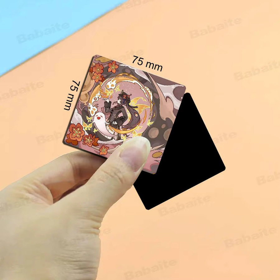 Genshin Impact Magnetischer Kühlschrankaufkleber in Multicolor als quadratisches Souvenir - Bild 2