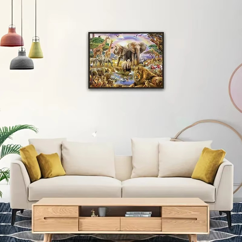 MaxRenard Wildtier-Motiv Puzzle, 1.000 Teile, ab 14 Jahren - Bild 4