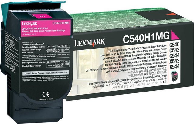 Lexmark Toner Cartridge Magenta für Laserdrucker Kapazität 2.000 Seiten - Bild 1