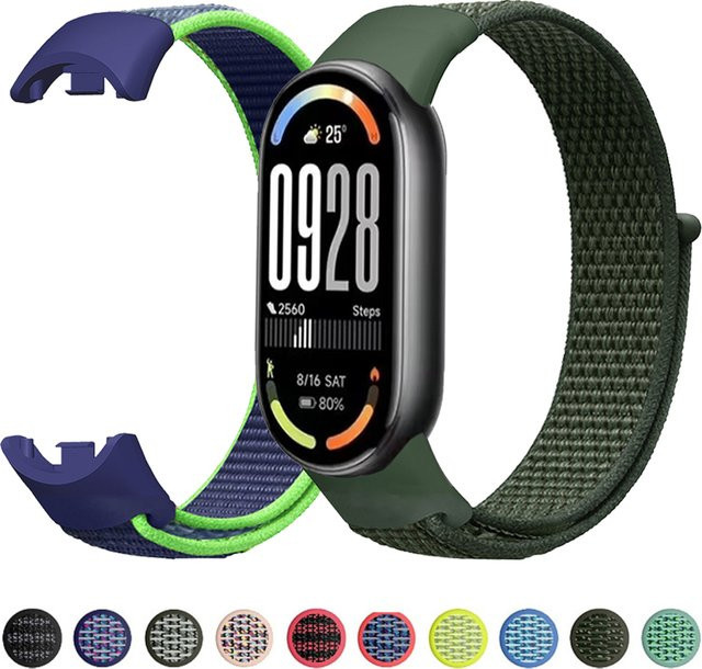 Xiaomi Uhrenarmband Nylon, Schwarz, Unisex - Bild 1