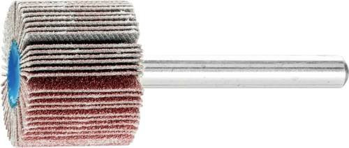 PFERD Korund Fächerschleifer A120 für Feinschliff und Finish, Durchmesser: 25 mm, Breite: 20 mm, Schaft-Ø: 6 mm, 10 Stück, Multicolor - Bild 1