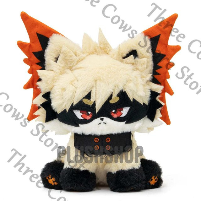 TLIT My Hero Academia Bakugou Katsuki Plüschkissen aus Baumwolle, Bunt, Höhe: 22 cm - Bild 1