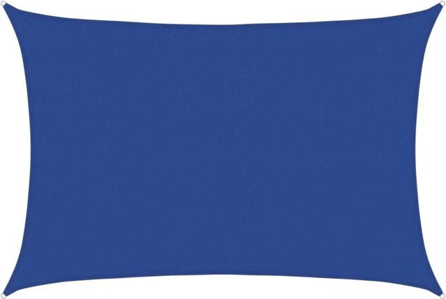 Furnicato Sonnensegel Rechteckig Blau aus HDPE aus 160 g/m² Material B x H: 6 x 4 m - Bild 1