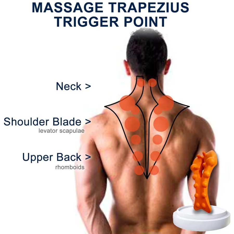 EGASSAM Trapez-Triggerpunkt Massagegerät für Nacken und Schulter - Bild 2