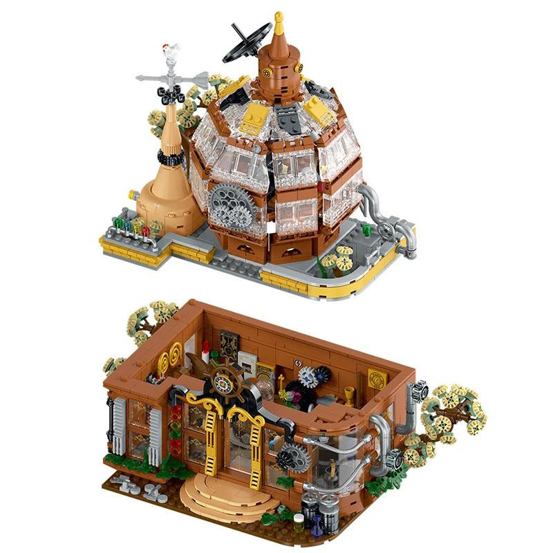 Linyi toy Steampunk Magie Gebäude Bausteine Set 1842 Teile - Bild 2